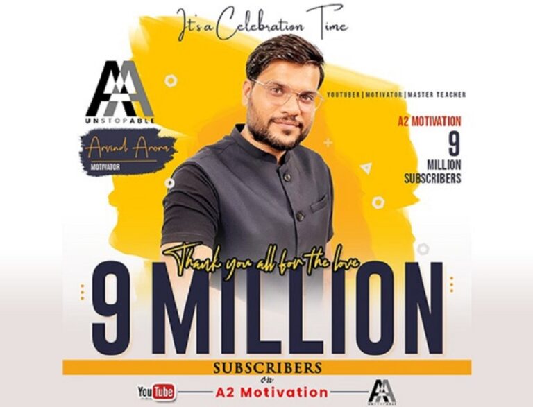 Arvind Arora aka A2 Motivation